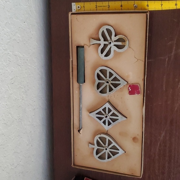 VTG, Retro, Bonley Industries, Handi Hostess Kit Bridge Set Molds - Picture 13 of 13